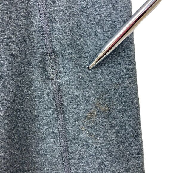 Lululemon Groove Pant Blurred Blossoms Heathered Fossil Flare Yoga Pants *FLAWS* - Picture 10 of 13